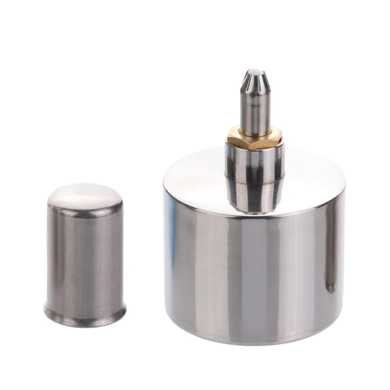 DIY Leather 200ml stainless steel Alcohol Lamp container Sealed and leak-proof type Without Alcohol handmade Tool