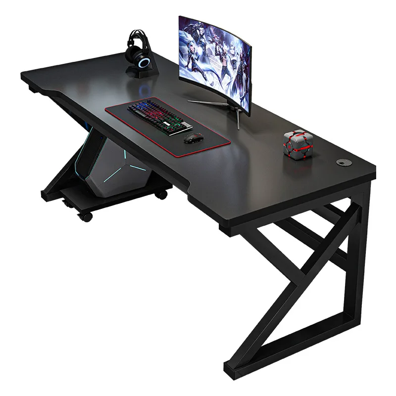

Double Computer Desk Desktop Home Gaming Table Bedroom Long Workbench Desk Student Desk