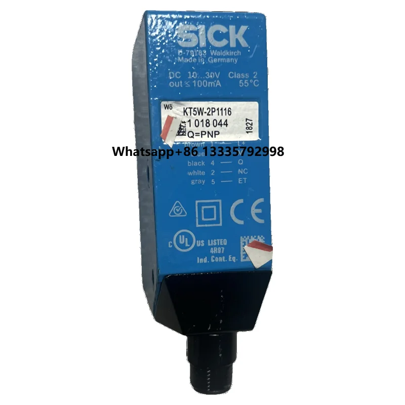 

Brand New Genuine German Photoelectric Sensor Other Models Available Upon Inquiry SICK KT5W-2P1116