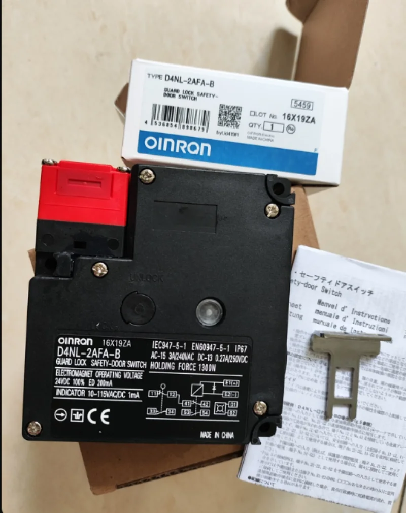 Electromagnetic lock safety switch d4nl-1afa-b4fg-b2bfg2fa-bdfa-bs industrial door lock