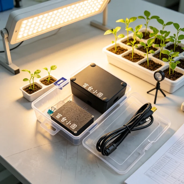 High Sensitive DIY Spectrometer Light Spectrum Tester Suitable For Windowsill Garden Plant Grow Parameter Detection