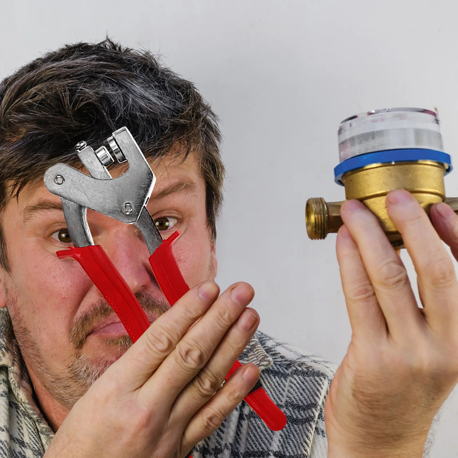 

Iron Made Sealing Pliers for Electric Meter Water Meter Secure Crimping Seal Calipers High Strength Anti Deformation Design