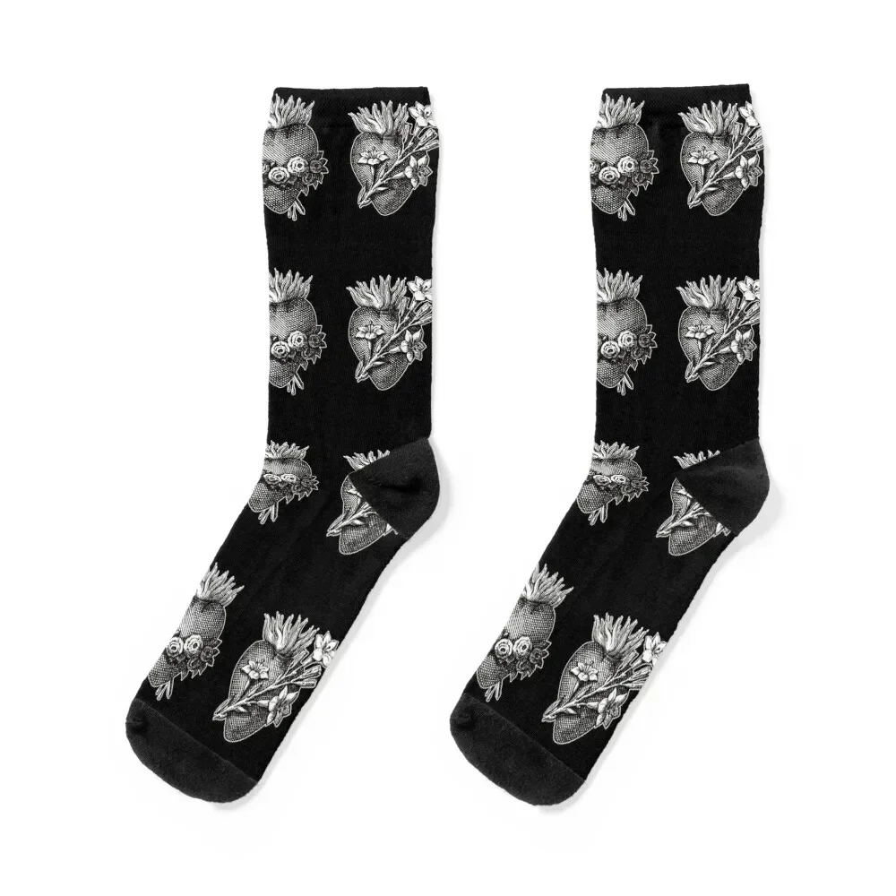 

Sacred Hearts of the Holy Family Socks Lots professional running set man Men's Socks Luxury Women's