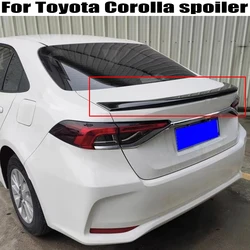 For Toyota Corolla Spoiler 2019 2020 2021 2022 2023 2024 High Quality ABS Plastics Car Rear trunk cover wings spoiler Airfoil