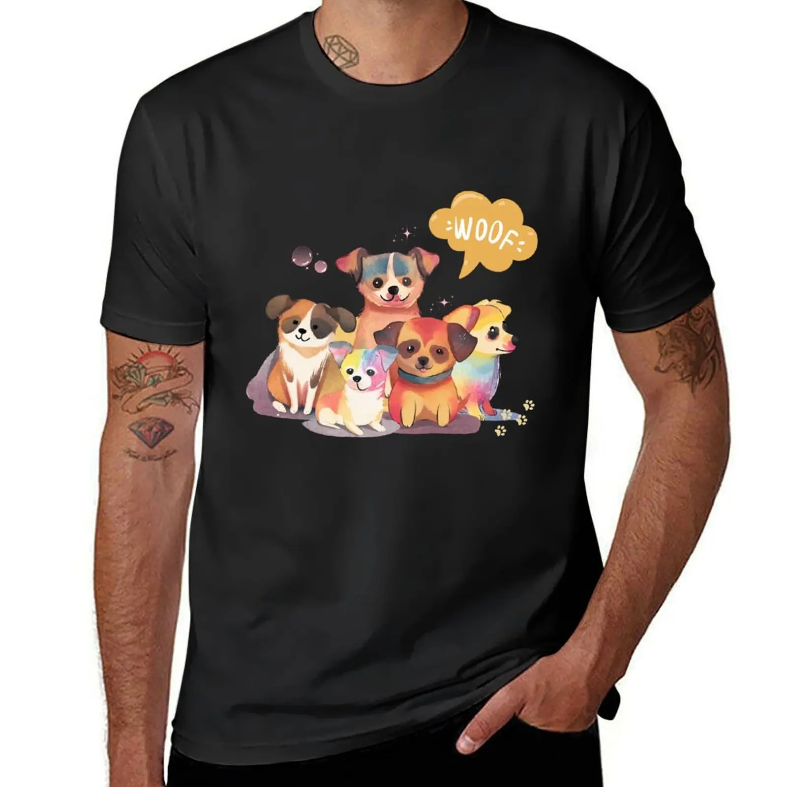 Puppy Cute T-Shirt blacks cute tops mens clothes