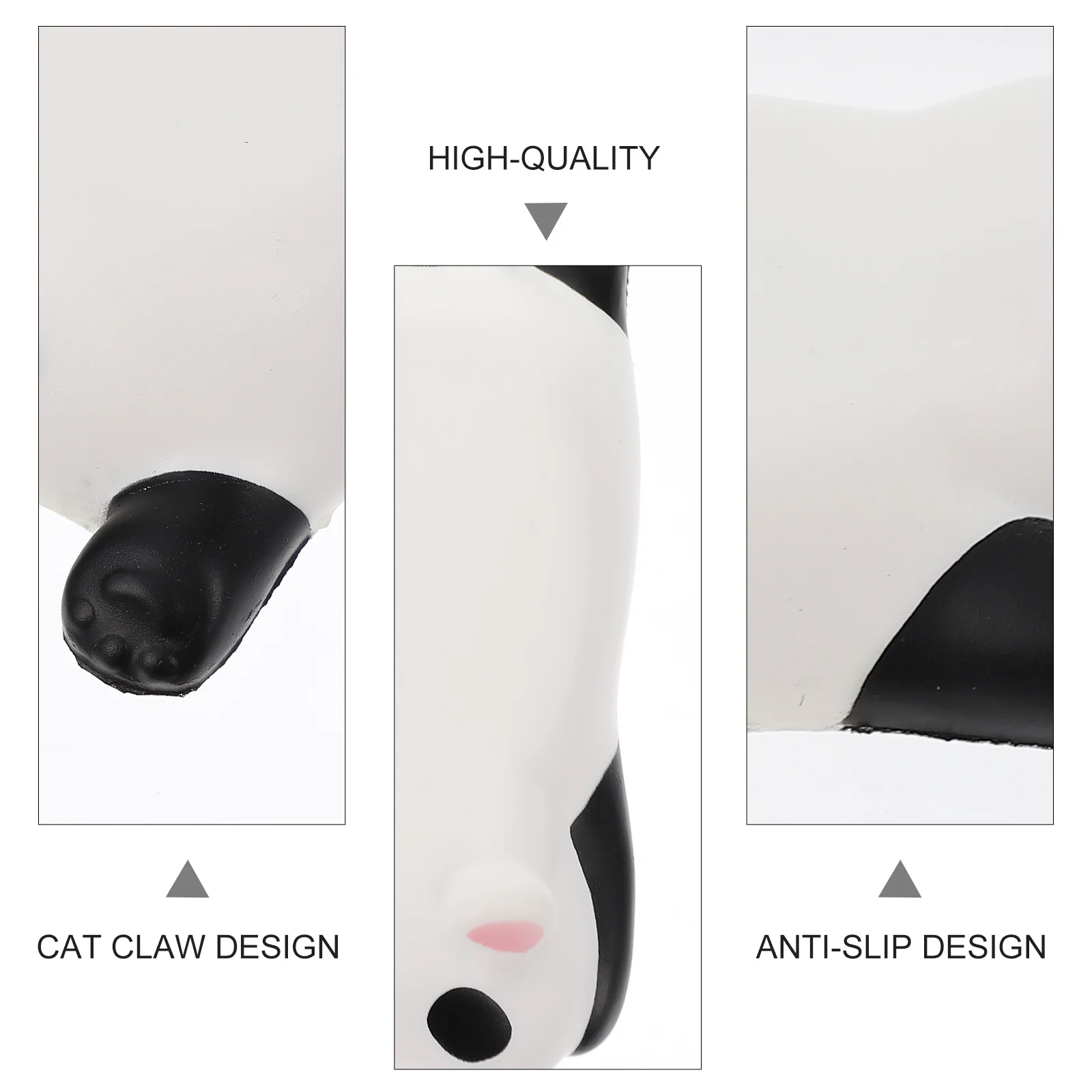 

Soft Comfortable Panda Wrist Rest Mouse Pad Cartoon Design Slow Rebound Memory Foam Hand Support for Office Home Use