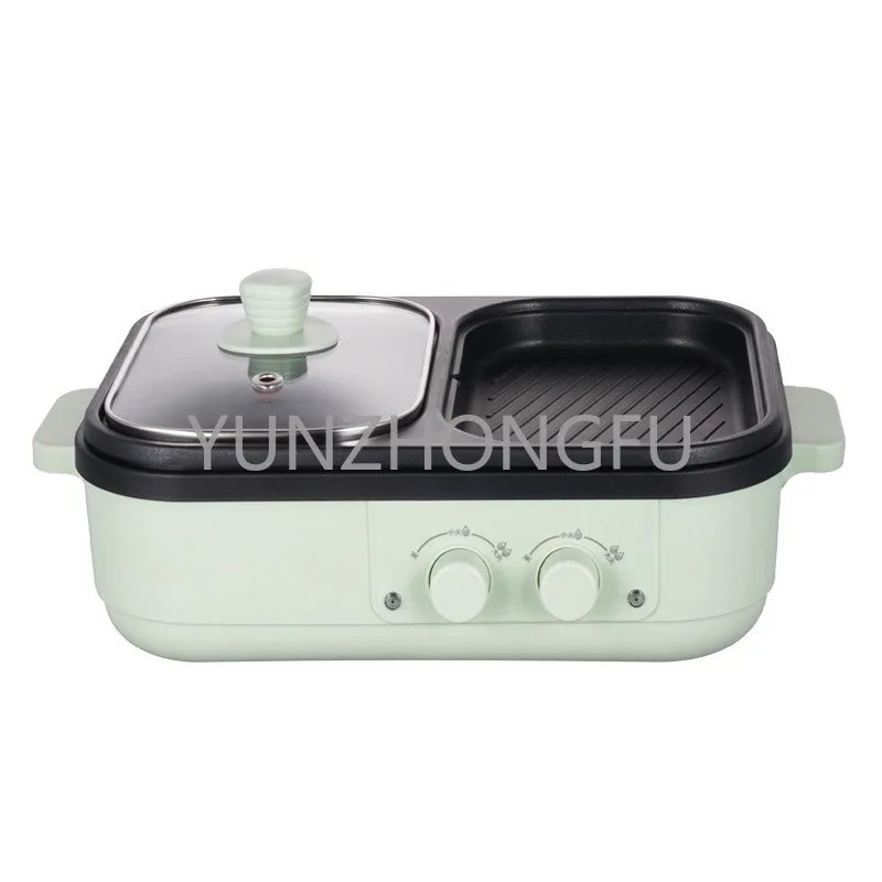 220V110V  Integrated Pot Cooking Pot   Electric Baking Tray Electric Hot Pot Electric Frying Pan