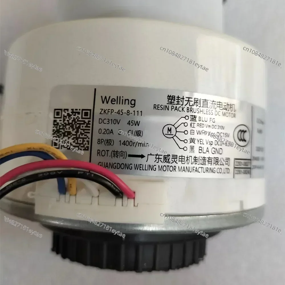 New For TCL Air Conditioner Indoor Unit DC Fan Motor ZKFP-45-8-111 DC310V 45W 1400r/min ZWK465B00501 Conditioning Parts