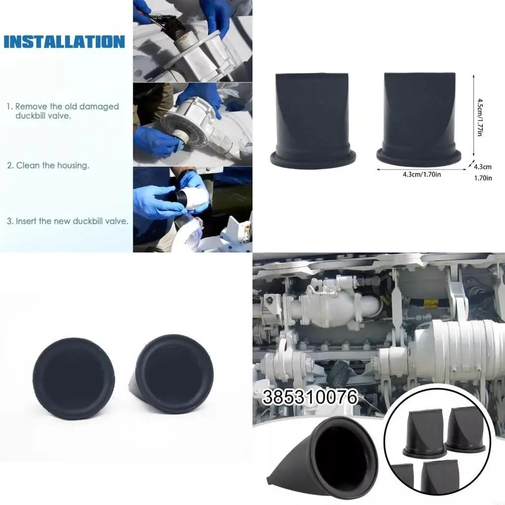 

Комплект клапанов Duckbill 1-1/2 дюйма 385310076 Клапаны Duckbill для S12D S12DAB