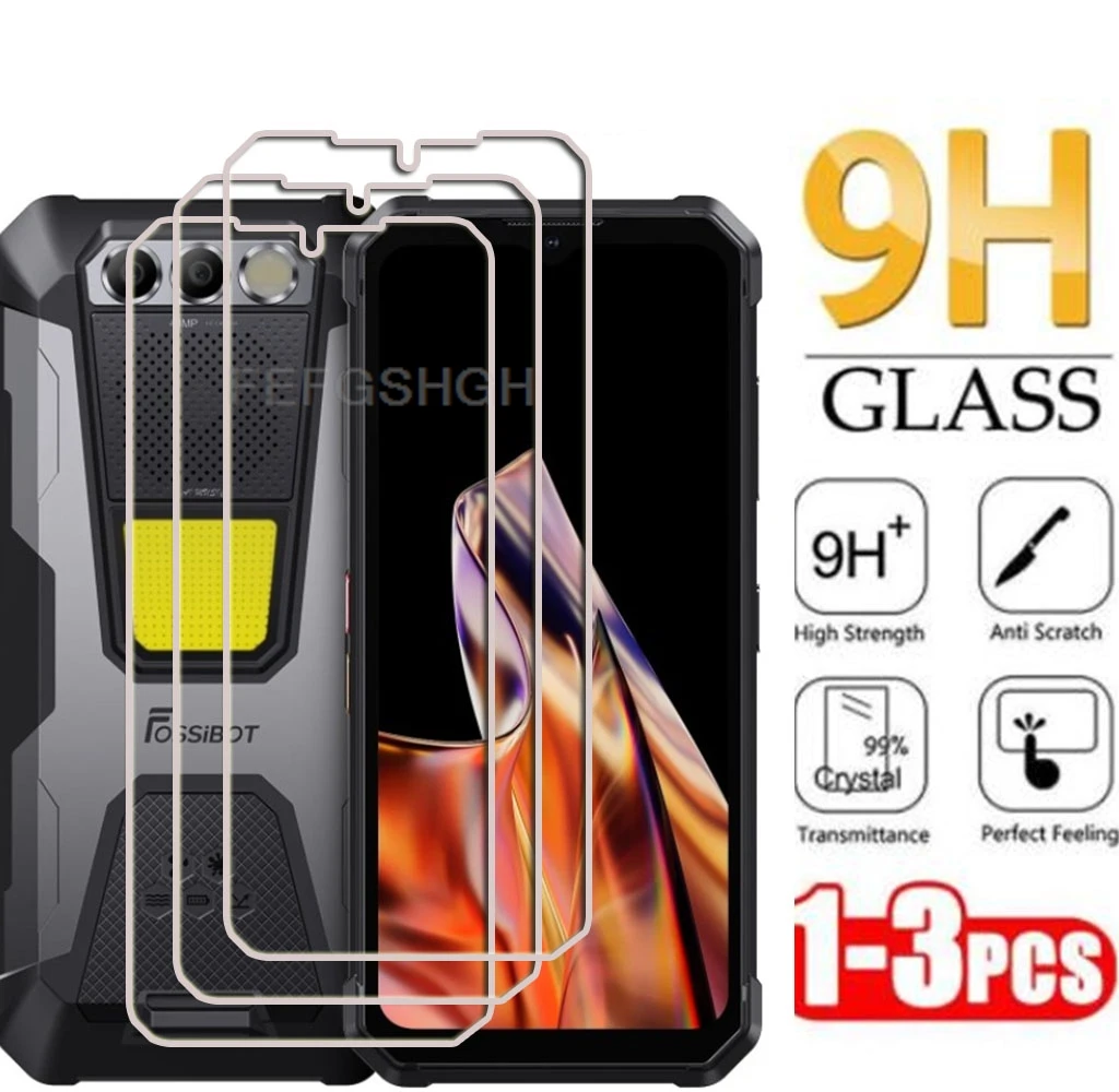 9H 2.5D gehärtetes Glas FÜR FOSSiBOT F106 Pro 6,58" FOSSiBOTF106Pro F106Pro Displayschutzfolie