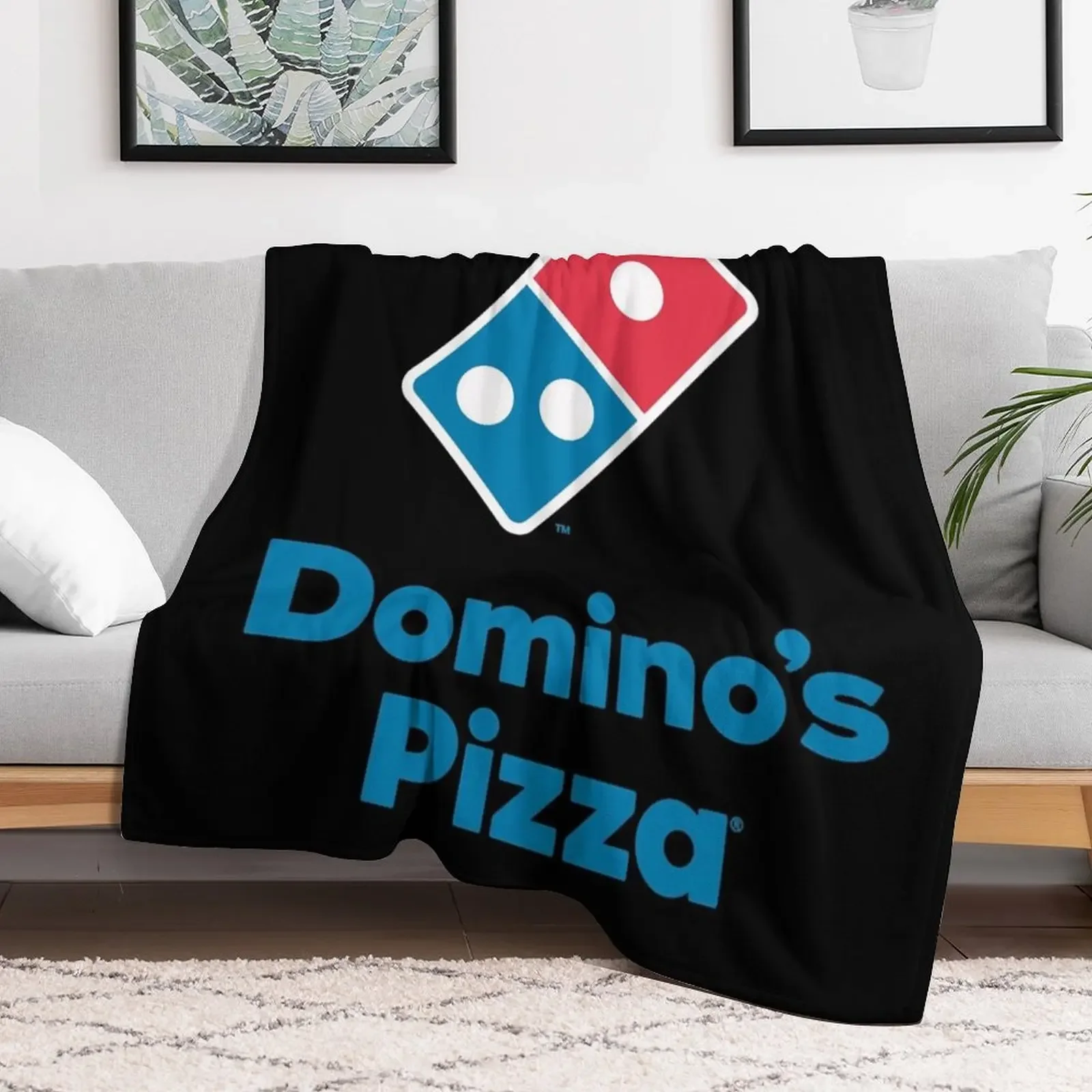 Pizza, Domino's-Icon Essential Throw Blanket Versatile Cozy Throw Blanket for All Occasions