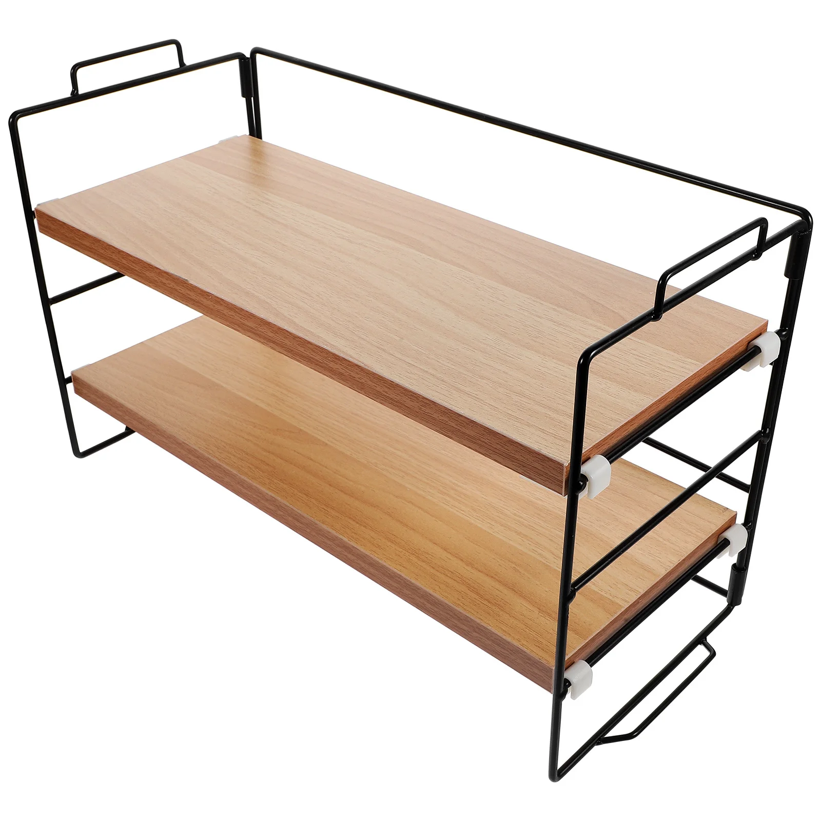 

Double Layer Storage Rack 2-Tier Makeup Organizer Skincare Display Large Capacity Desktop Holder Makeup Organizer