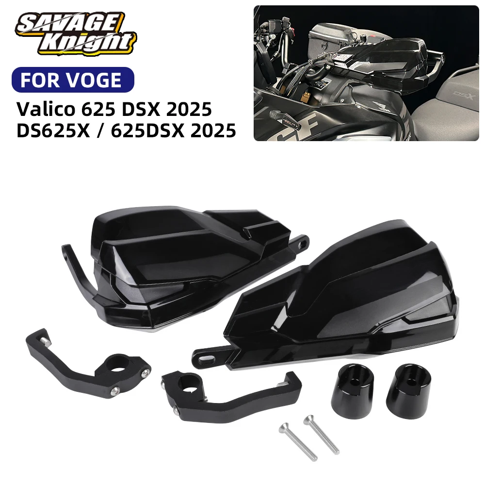 

For Loncin Voge DS625X 625DSX Valico 625 DSX 2025 Handlebar Handguard Windshield Hand Guards Brake Clutch Lever Protection