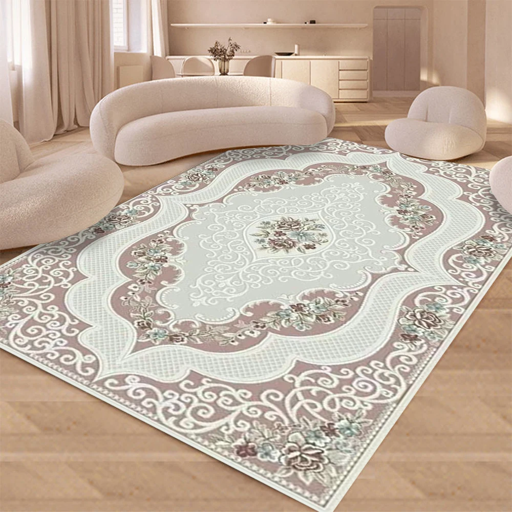 Bohemia Carpets for Living Room Bedroom Decoration Stain- Resistant Floor Mat Large Rugs Ideal for Modern Home Festival Decor