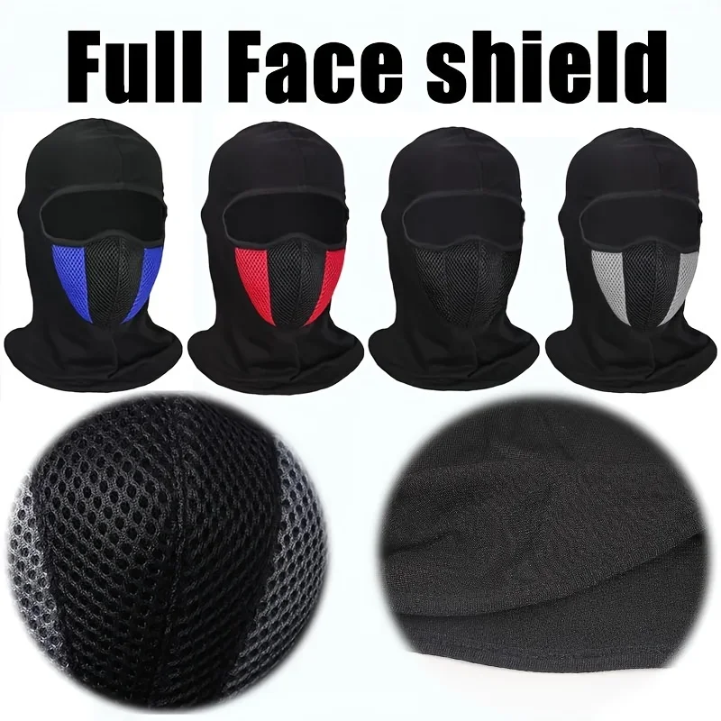 Cotton Windproof UV Protection Balaclava For Mens and Women Full Face & Neck Cover Mask Cycling Equipment Outdoor