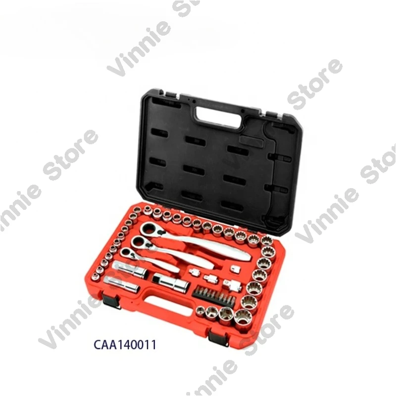 Caliber hand tools 52pc13mm, 19mm and 22mm pass through ratchet and spline sleeve set.