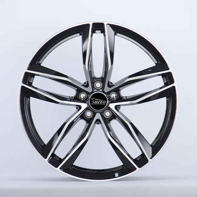 

REP 627F 18/19/20inch 8/8.5/9J Staggered Multi-Spokes 5-holes 5 Spoke Rims Black Wheels Forged Wheel Ready to Ship for Audi
