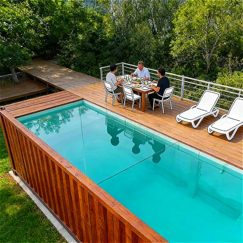Simple Large Container Pool No Complexity Customized Size for Easy Ownership and Enjoyable Outdoor Water Activities High Quality