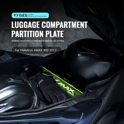 For YAMAHA XMAX 300 X-MAX 300 XMAX300 2017- Luggage Compartment Partition Plate Trunk Separator Compartment Isolation Plate