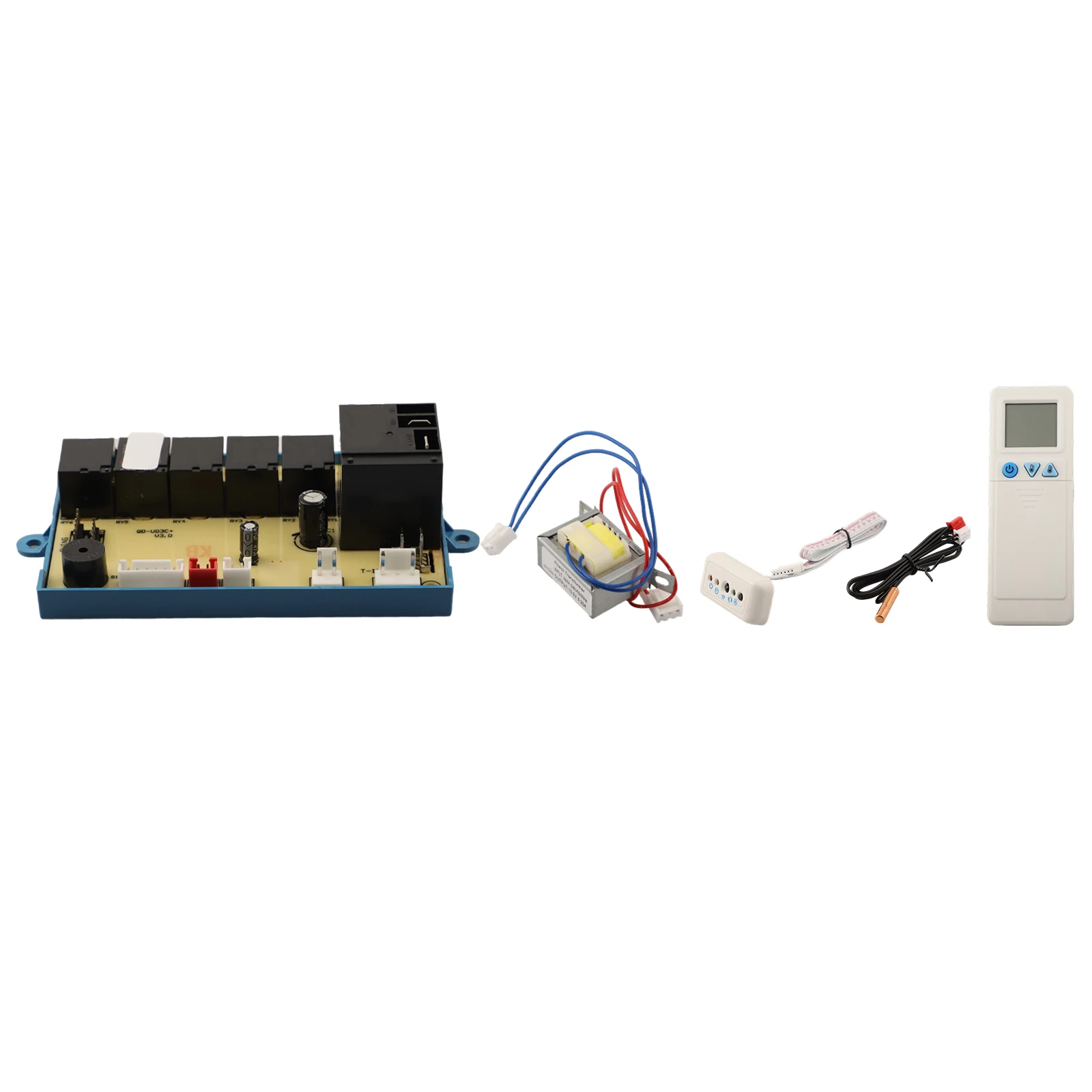 Complete AC Control Panel Set with Accessories Designed for Air Conditioning Systems and Enhanced User Experience