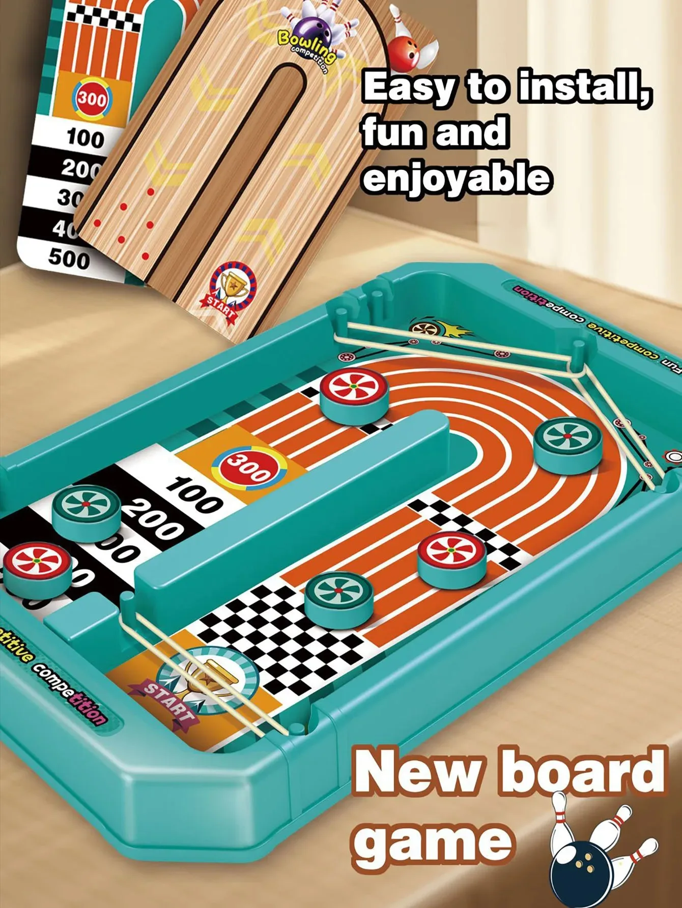 

Деревянный набор настольных игр 6 в 1, семейные забавные развивающие игрушки для детей, настольные игры для многопользователей для детей и взрослых