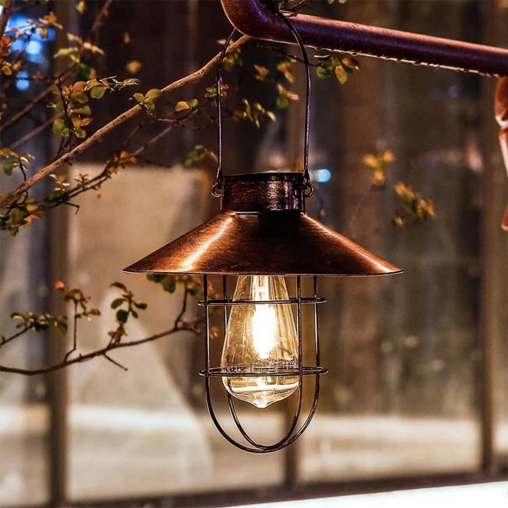 2 buah Bohlam G40 Pengganti Lampu Luar Ruangan Tenaga Surya Dengan LED Putih Hangat Lampu Tenaga Surya