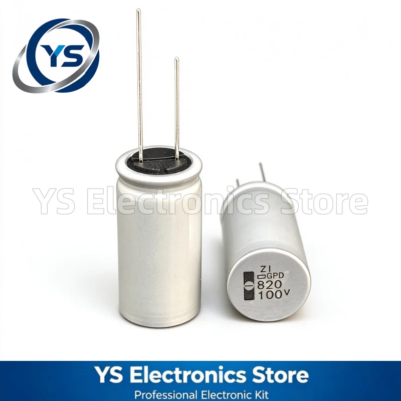 5-50PCS NCC GPD Series 100V820uF 18x35mm 820UF100V 100V 820UF High Temperature 135℃ Electrolytic Capacitor NIPPON CHEMI CON NEW