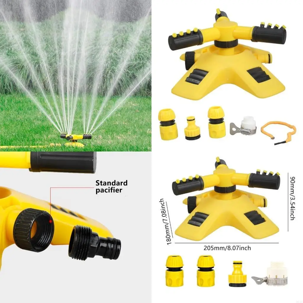 

964E Sturdy Water Sprayer Interconnectable Setups Pressure Adaptable Garden Equipment