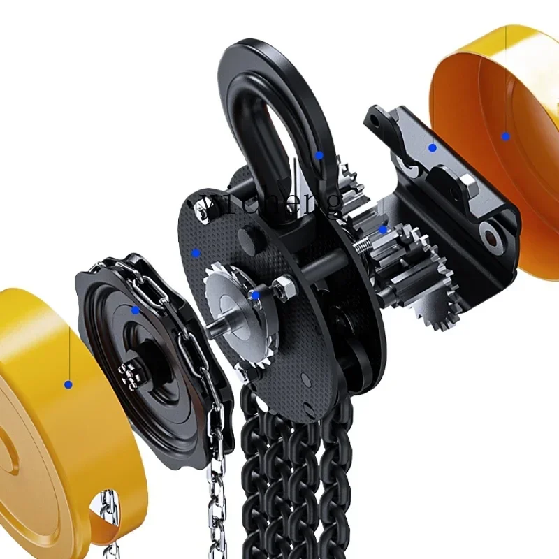 

цепной подъемник реверса, небольшой кран, подъемный разбрасыватель, направляющая цепи, ручной подъемник