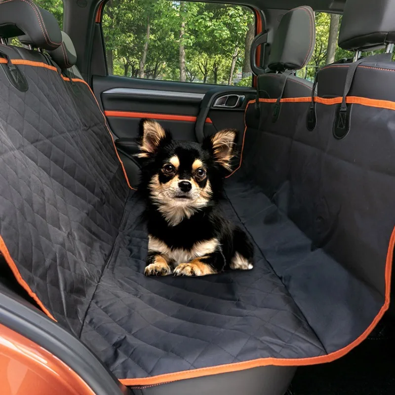 

Dog Car Seat Cover for Rear Seat,Oxford Cloth Durable Scratchproof Dog Hammock,Pet Seat Cover Protector for Cars,Trucks and SUVs