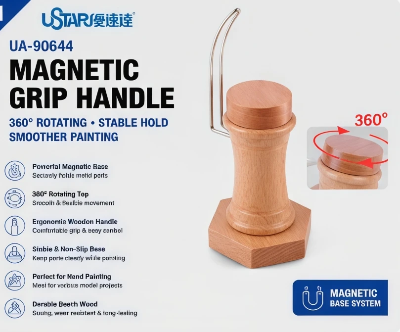 Ustar Model Tools Hand Stabilizer Support Magnetic Hand Coating Grip Ua-90644