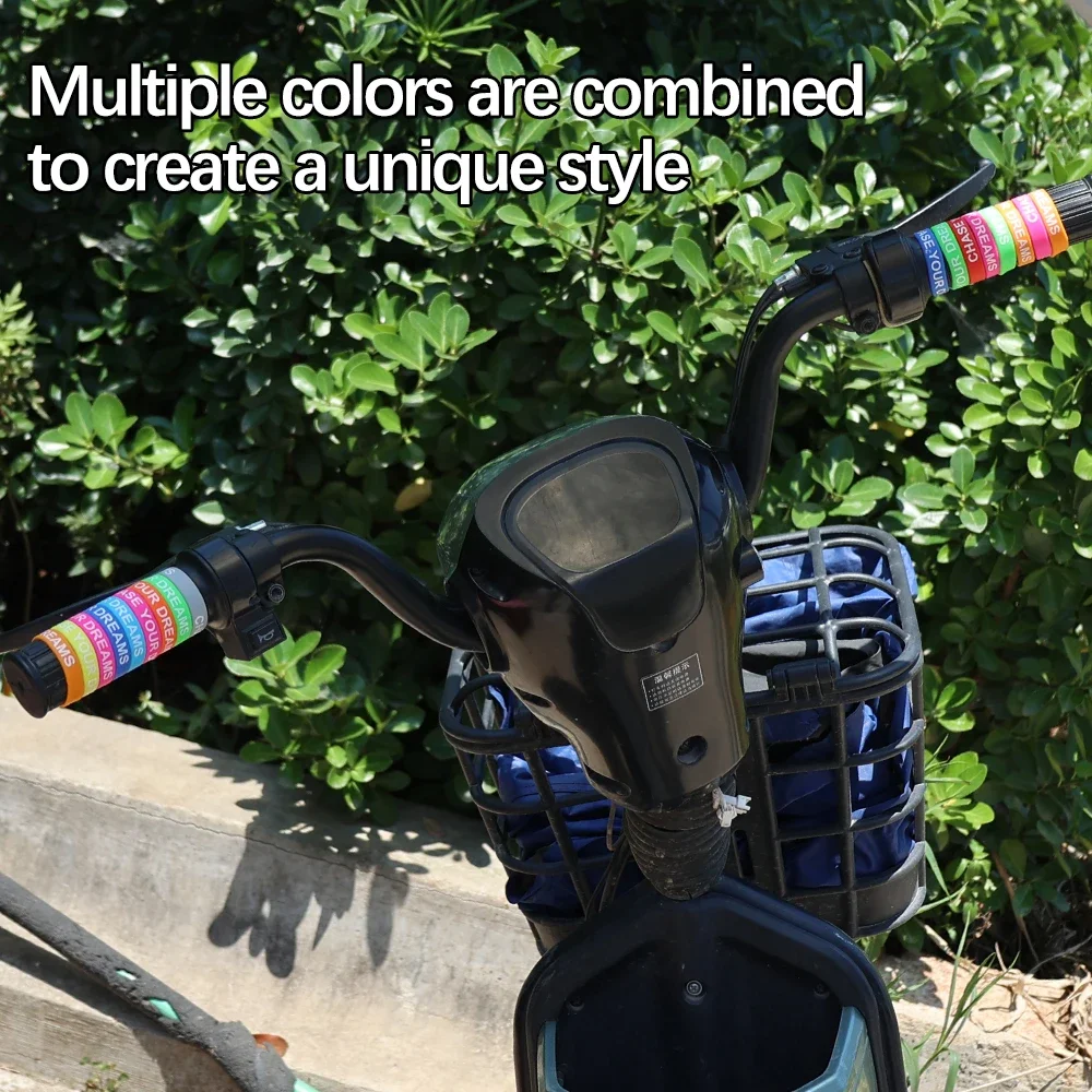 Motorcycles Handlebar Anti Slip O-Rings DIY Colorful Silicone Handle Grip Cover Fishing Rod Handle Anti-skid Decor Band 30mm - view 4