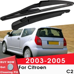 BEMOST Car Rear Windshield Wiper Arm Blades Brushes For Citroen C2 2003-2005 Back Windscreen Auto Styling Accessories