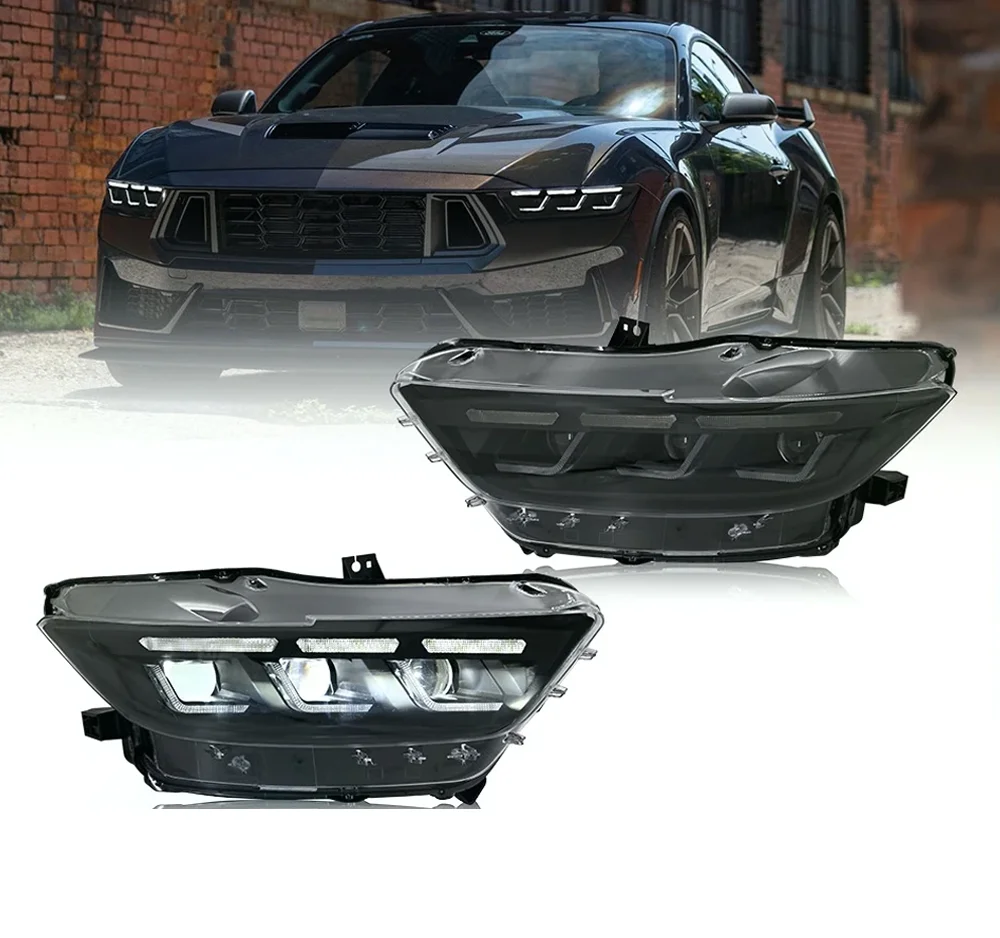 SMVP Plug and Play for Ford Mustang 2015-17 modified headlight assembly LED car headlights