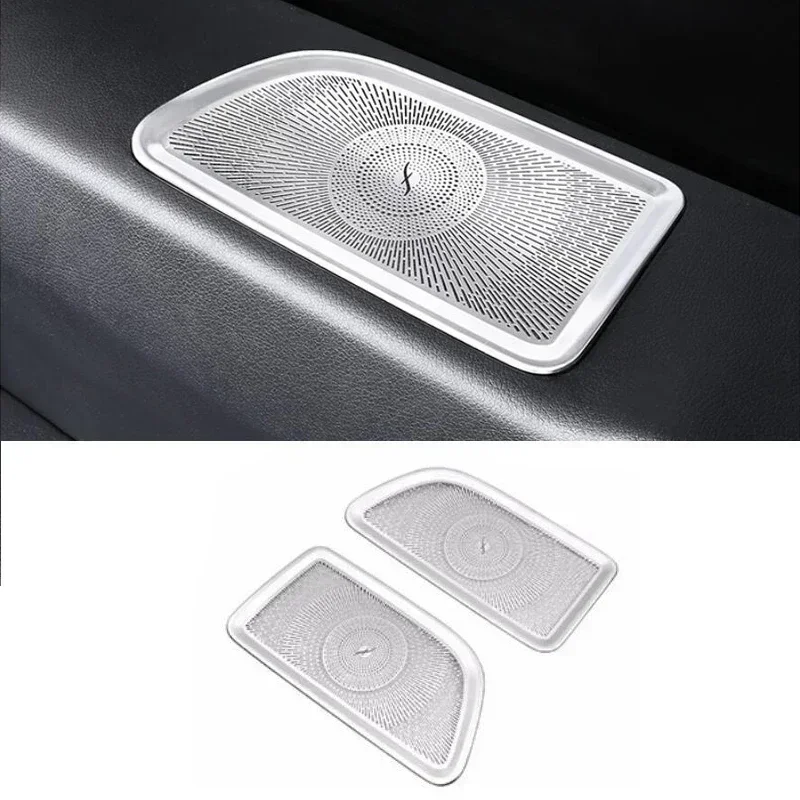 

Car Accessories Third Row Trunk Audio Speaker Loudspeaker Trim Cover For Mercedes Benz X167 GLS Class GLS400 GLS450 GLS580 2020