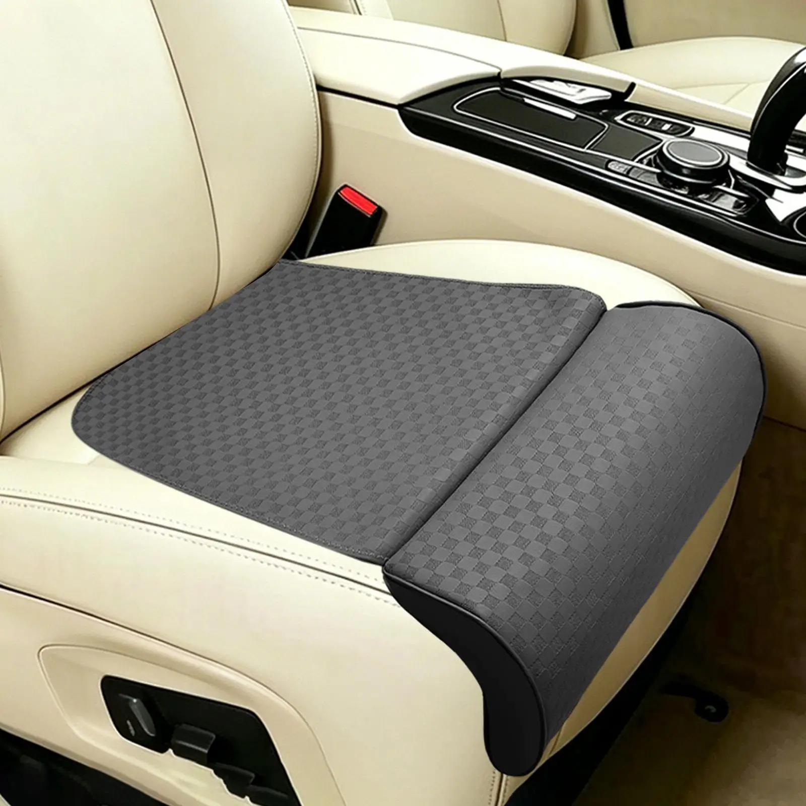 Car Leg Rest Pad Seat Cushion Wear Resistant Lightweight Comfortable Accessories Extended Thigh Pillow Black Sturdy Versatile