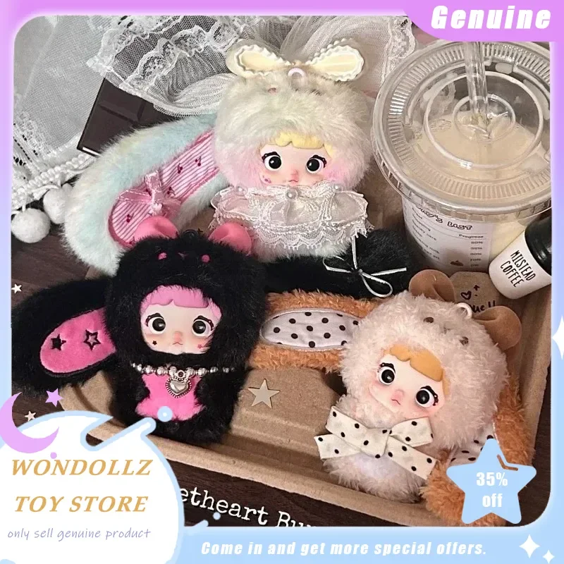 

In Stock Genuine Nommi Baby Sweetheart Bunny Series Blind Box Cute Plush Doll Bag Pendant Ornament Trendy Toy Surprise Girl Gift