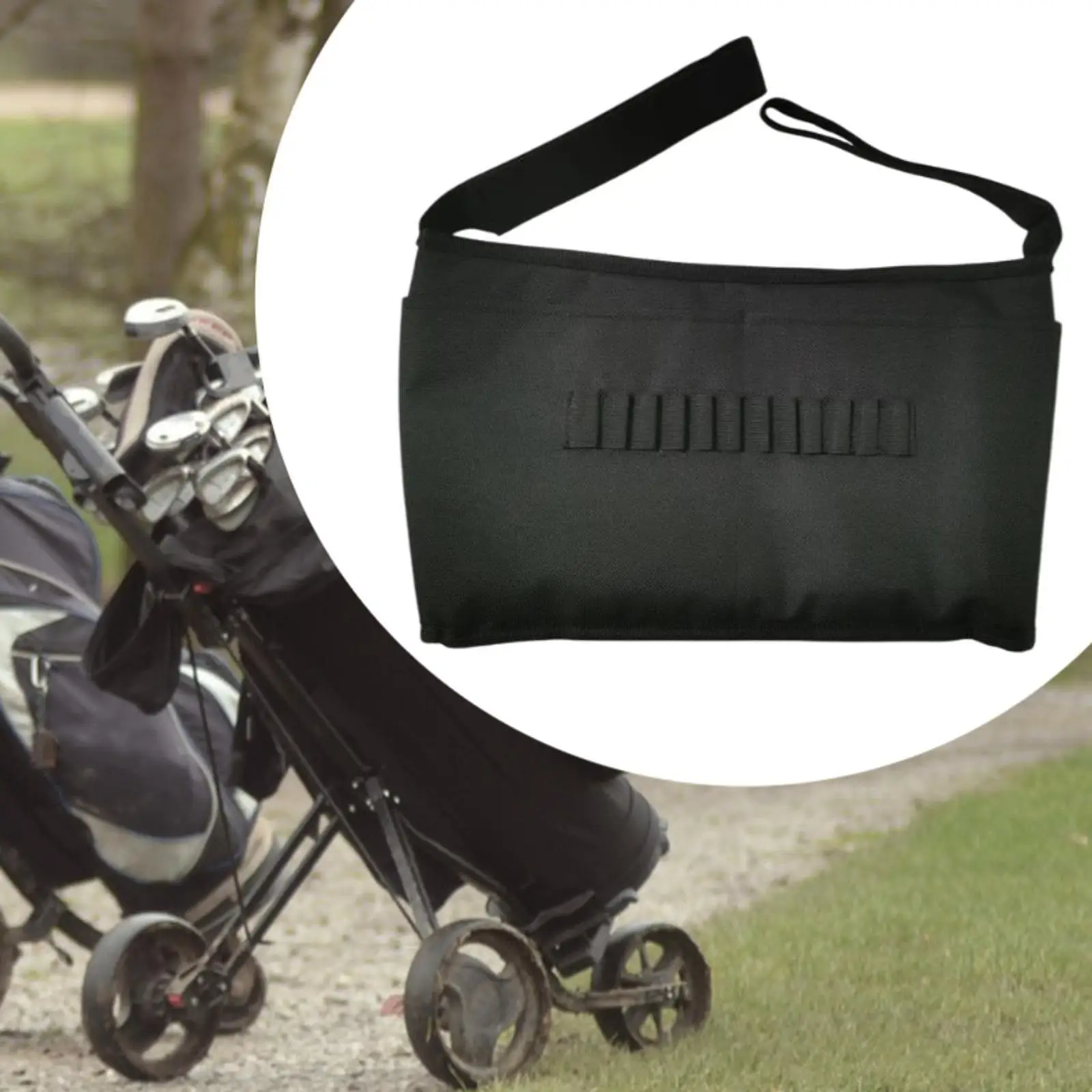 

Golf Push Cart Organizer Sports Lightweight Trolley Storage Gift for Husband