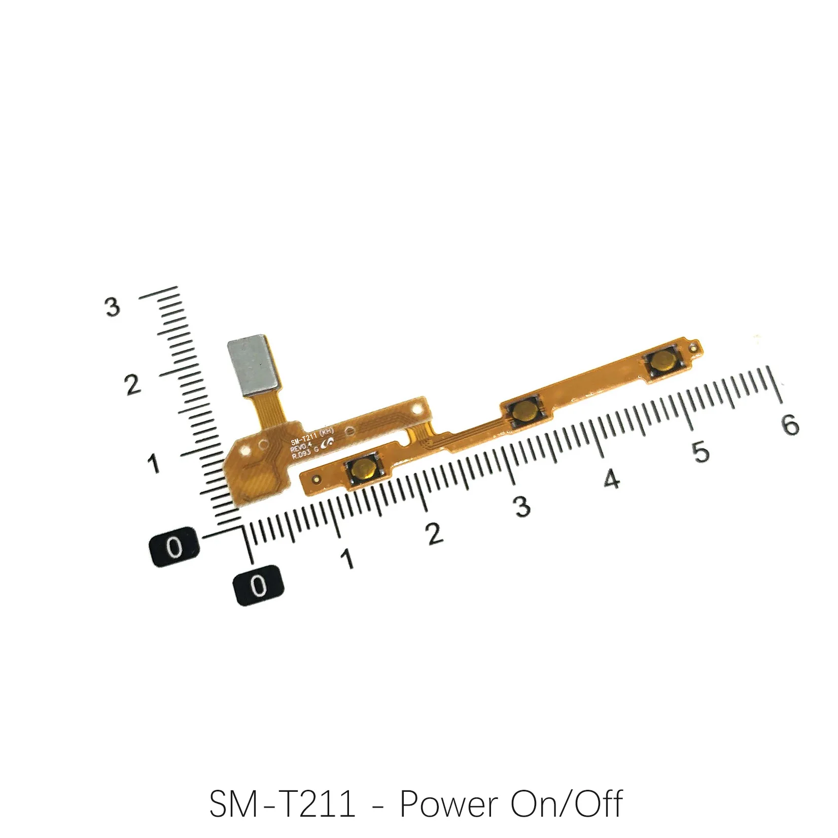 Volume Power Switch On Off Button For Samsung T210 T211 T220 T225 T230 T231 T290 T295 T810 T813 T815 T819 OnOff Key Flex Cable