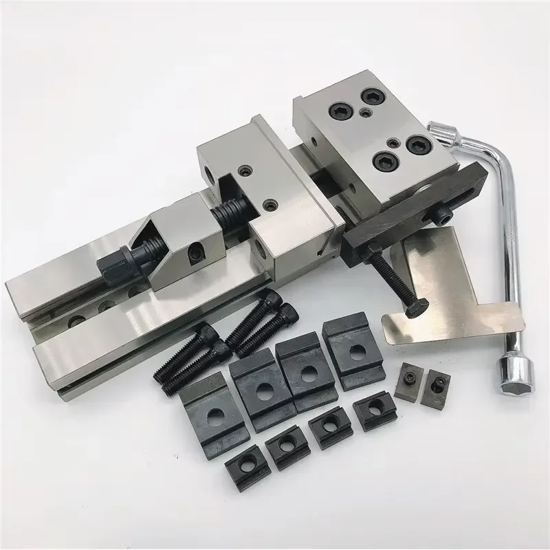 

Gt100-I Precision Modular Vise with Thread Holes Jaw 4 Inches