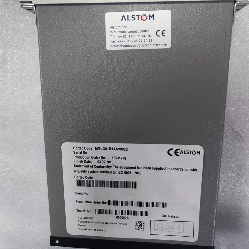ALSTOM PLC-MODULE Test in goede staat Controller MMLG01R1AA9002D 10531776 000000 A