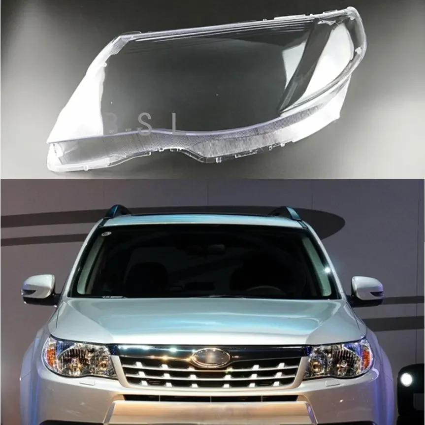 

For Subaru Forester 2009 2010 2011 2012 Lamp Cover Headlamp Shell Transparent Lampshade Headlight Shade Lens Plexiglass