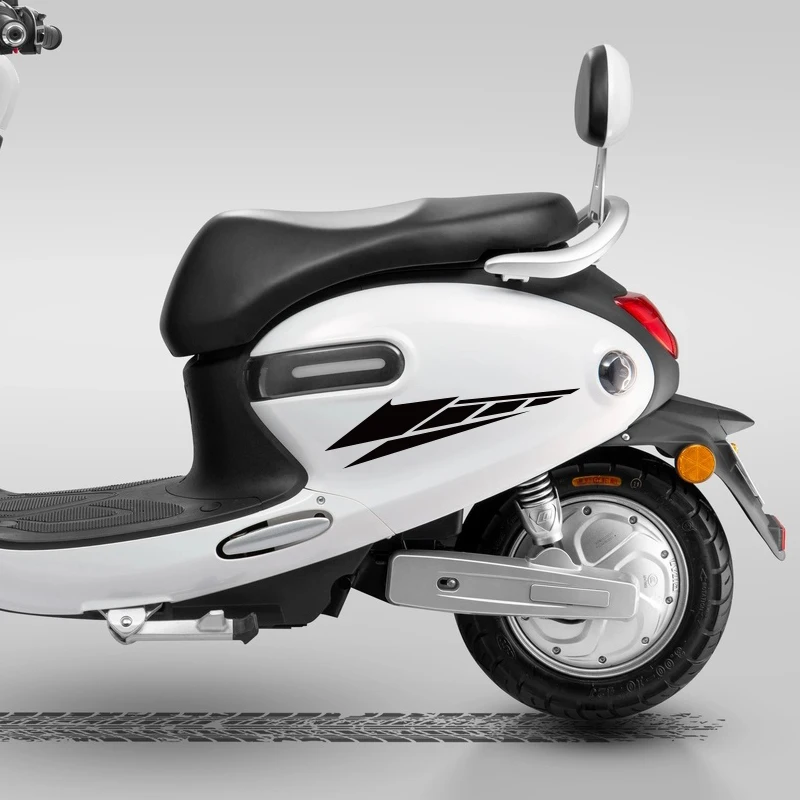 Decalques para caixa traseira de motocicleta, adesivos legais para moto, anti arranhões, à prova d'água, para yamaha vespa suzuki honda ktm bmw