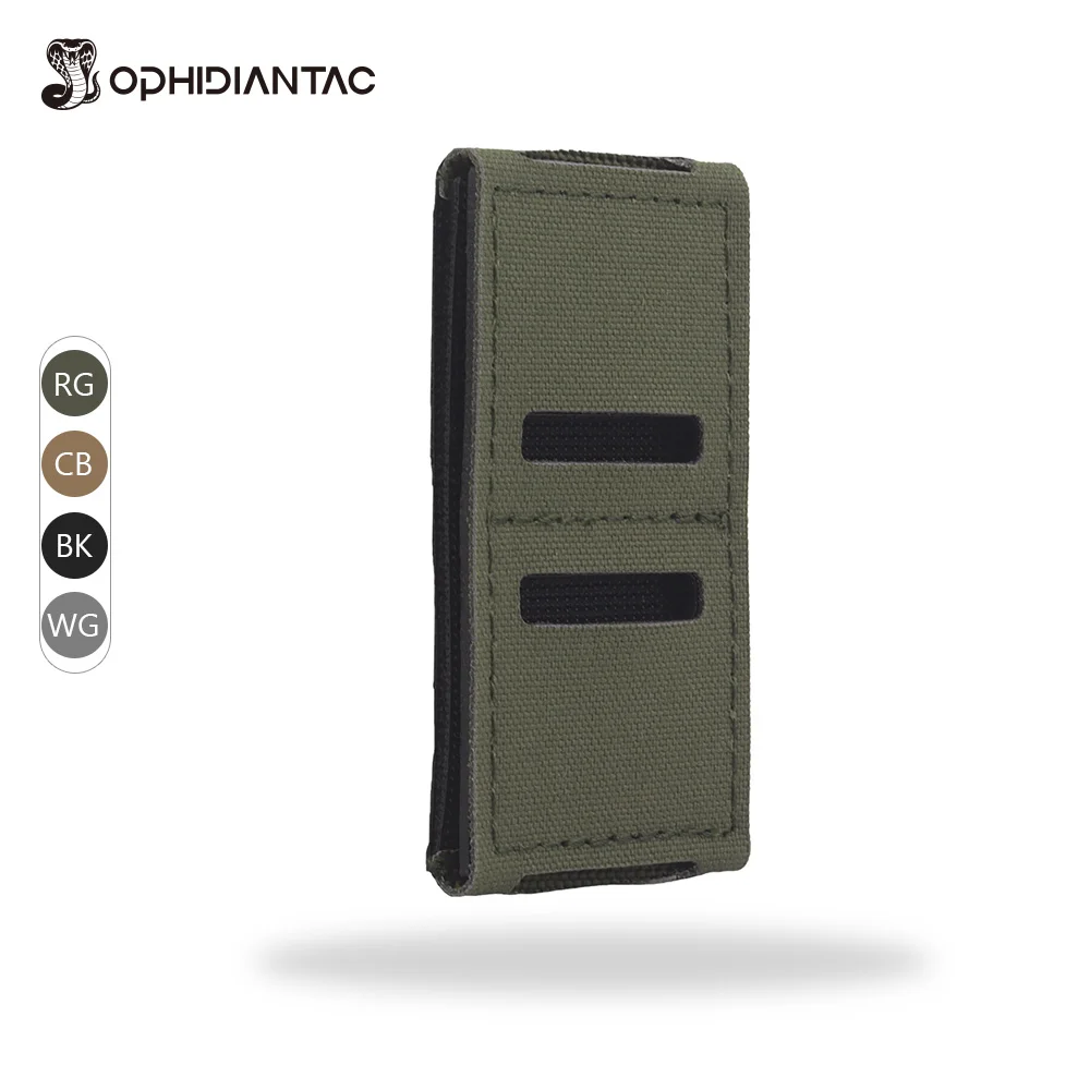 OPHIDIANTAC Verstellbares einreihiges Gürtelpanel, MOLLE-Montage-Gürtelpanel mit magischem Verschluss für Gürtel, Jagdzubehör