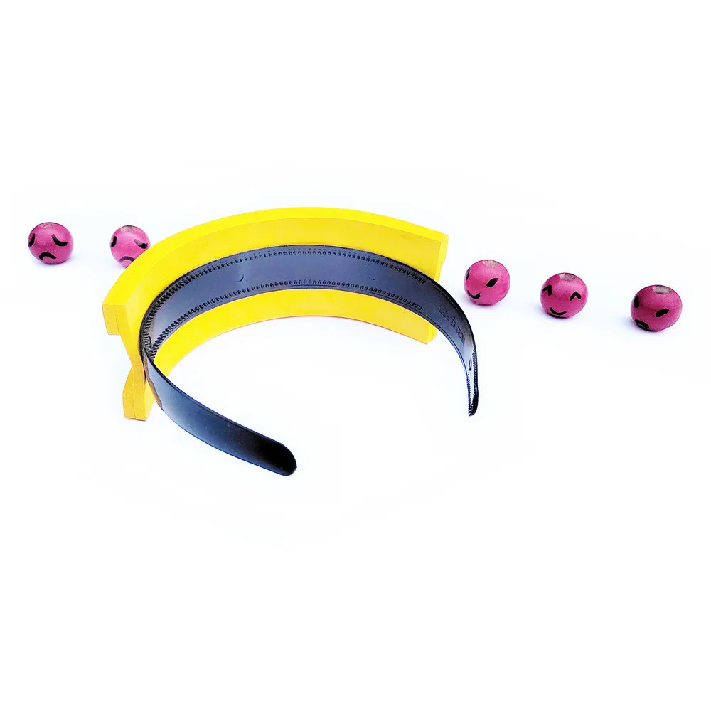 Anime Hunter Batendo Inimigo Headband, Batendo Inimigo, Quatro Pequeno Alujia, Headdress Beads, Cosplay Adereços de desempenho