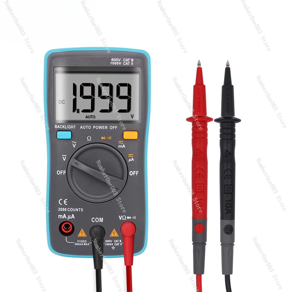 Digital High Precision Pocket Automatic Range Multimeter, ZT100, ZT101, ZT102, ZT109ZT111