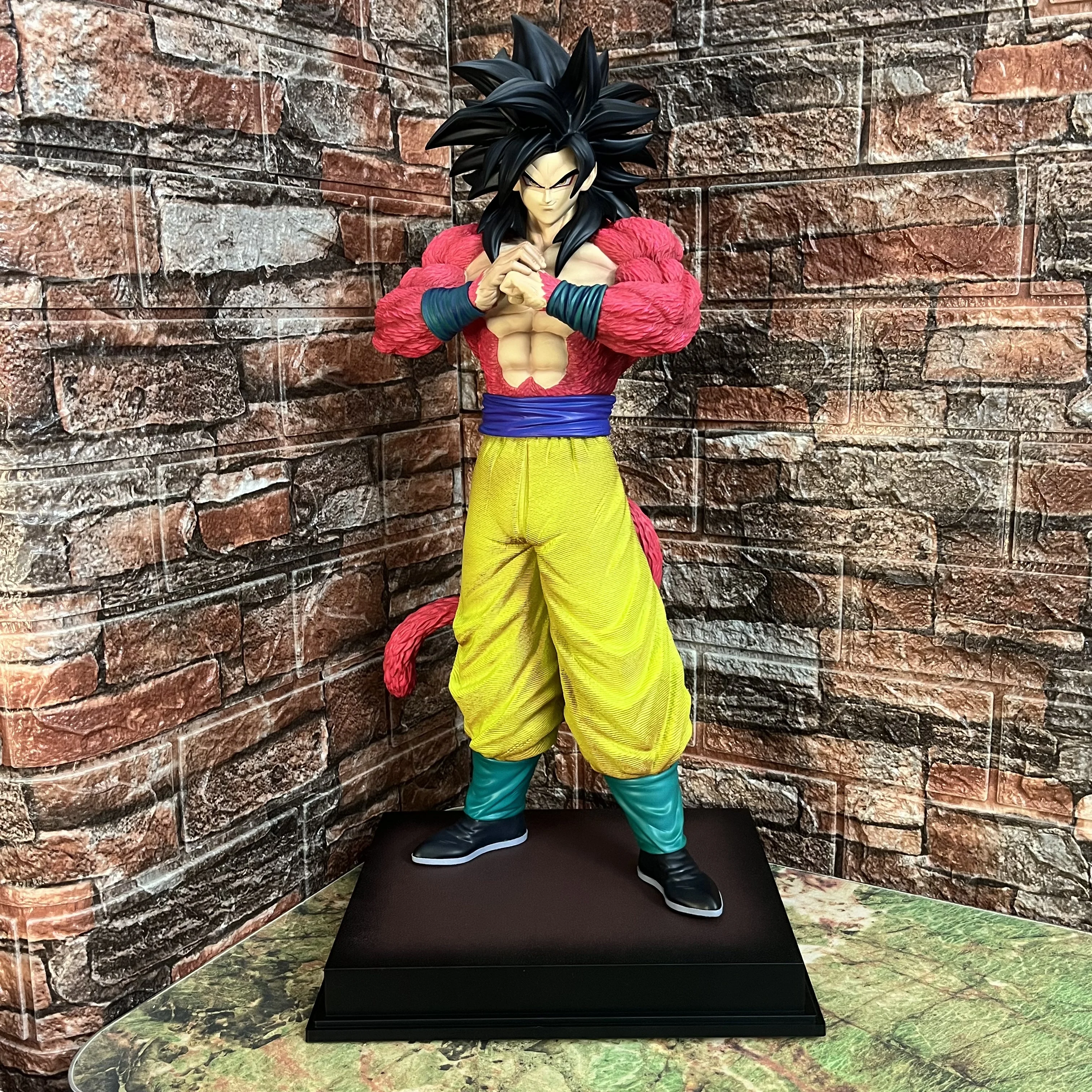 Nieuwe 53 cm 2% & Jt Studio Dragon Ball Anime Figuren Ssj4 Son Goku Figuren Super Saiyan 4 Goku Pvc Standbeeld collectie Model Speelgoed Geschenken