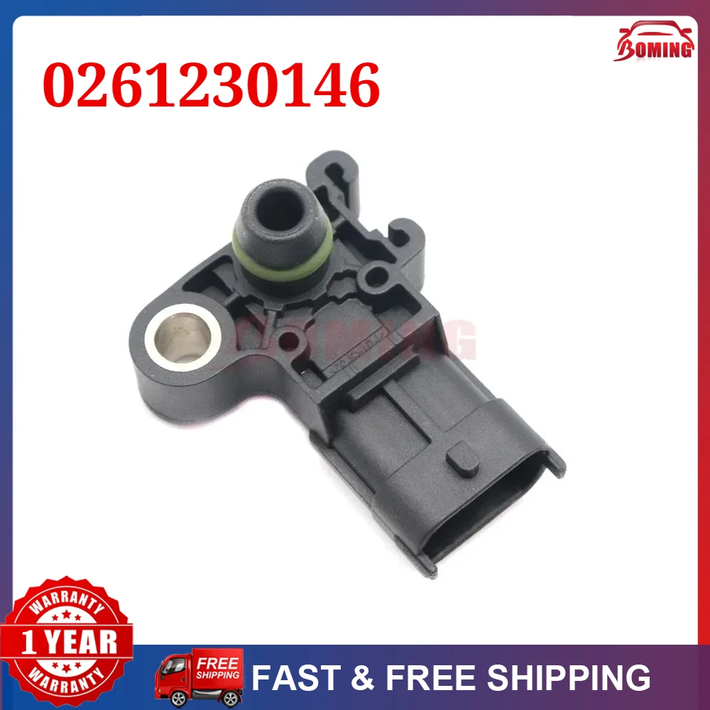 New Car MAP Sensor 0261230282 FOR BUICK CADILLAC CHEVROLET PONTIAC AS372 0261230146