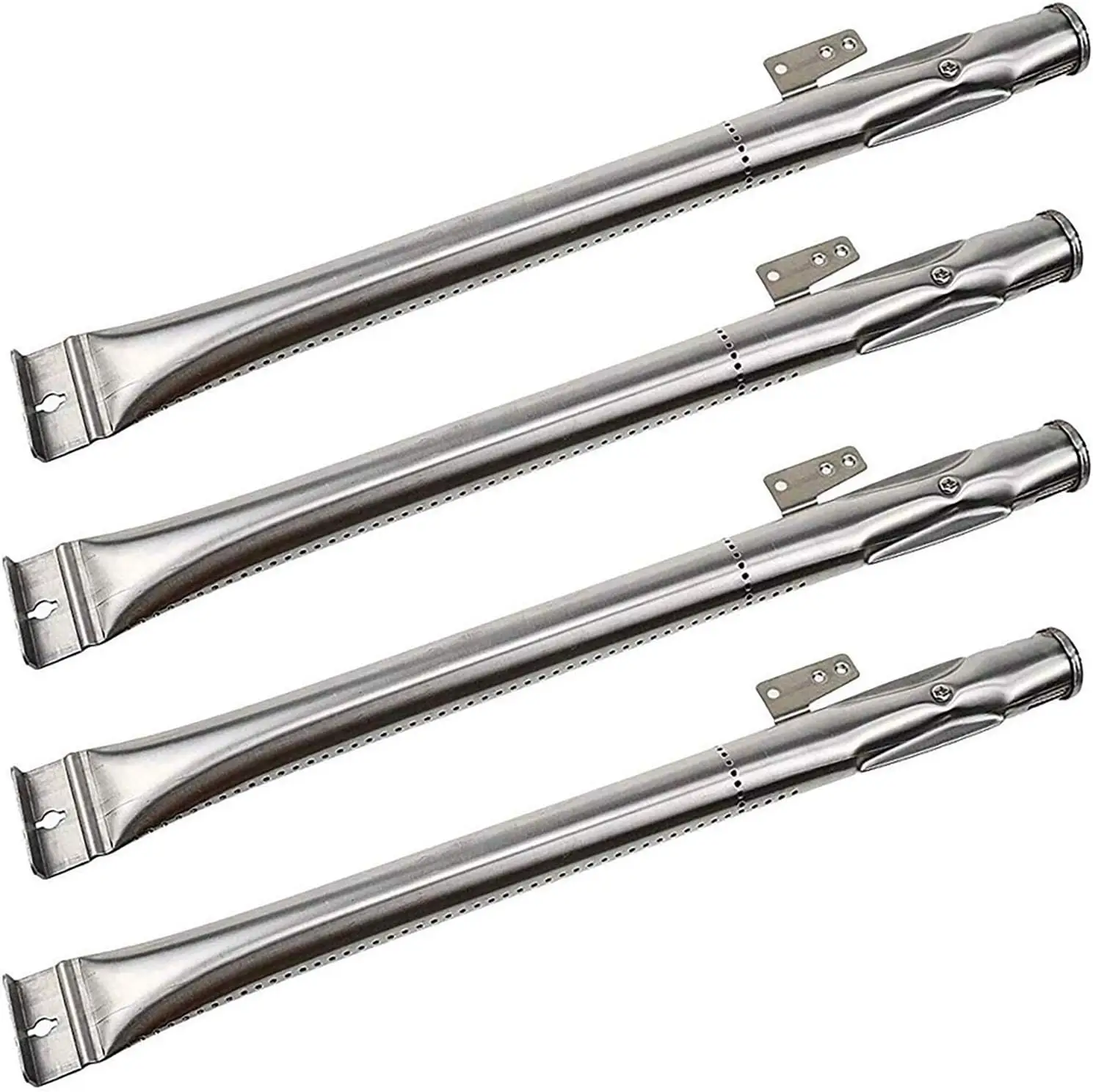 Stainless Steel Grill Burner Tubes Replacement 4 Pack for Nexgrill 720-0830H 720-0783E 720-0864 Gas BBQ