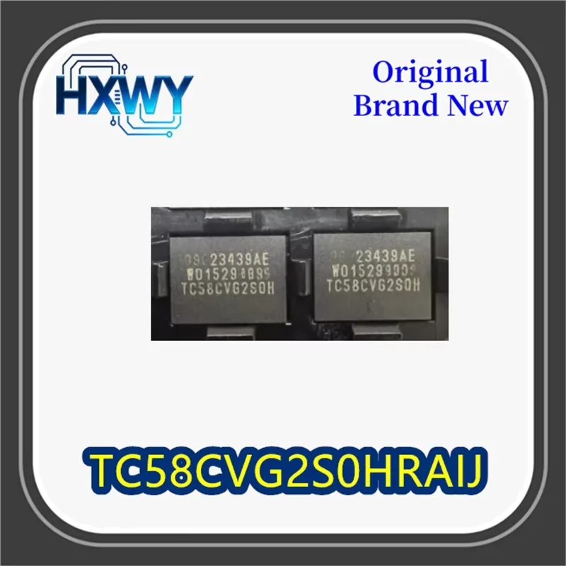 (1/10 pcs) TC58CVG2S0HRAIJ TC58CVG2S0H WSON8 Memory Chip IC Brand New Original Fast Shipping